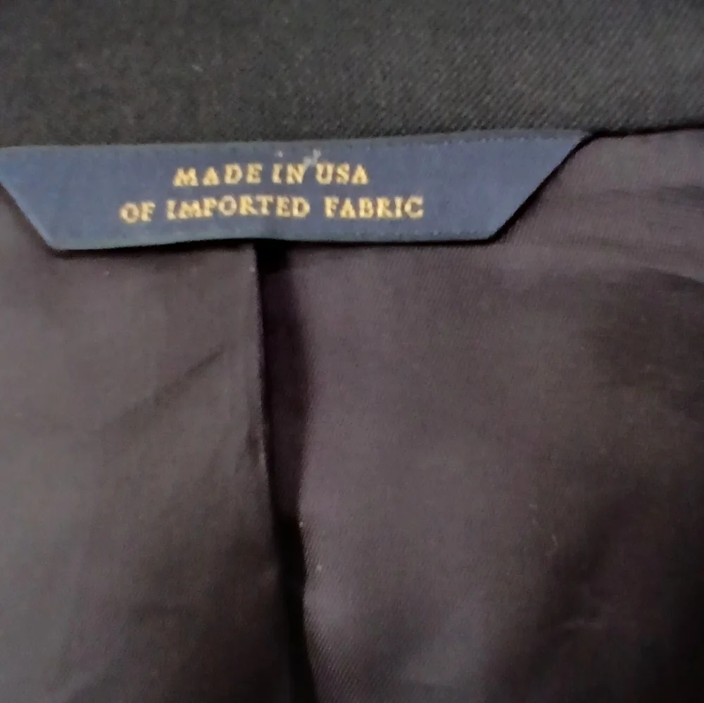 Brooks Brothers 1818 Regent Wool Blazer USA Mens Size 44L Classic Luxury USA